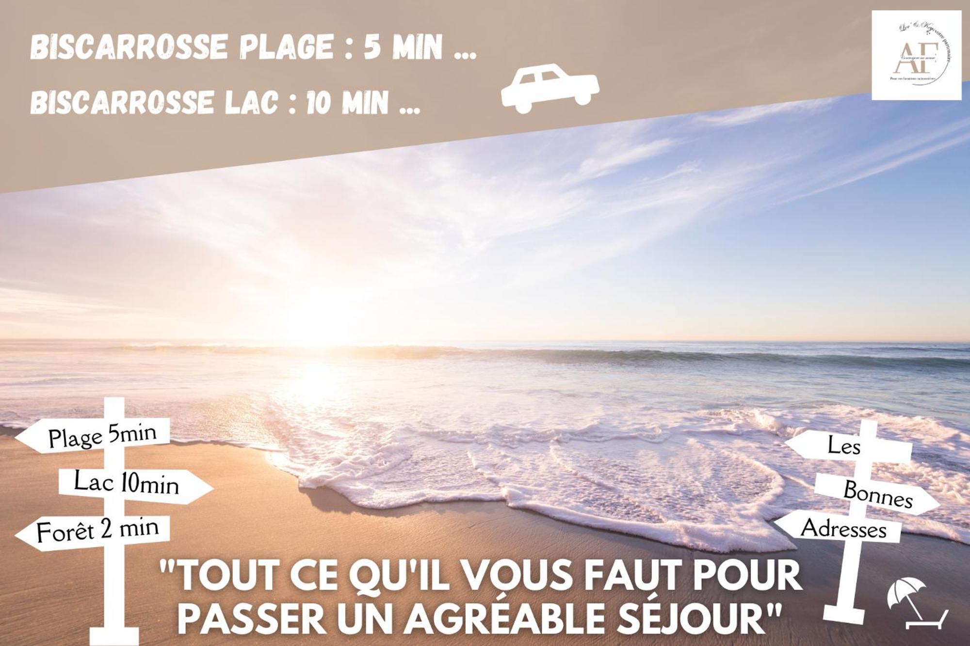 Petite Maison A Biscarrosse - Plage Exterior photo