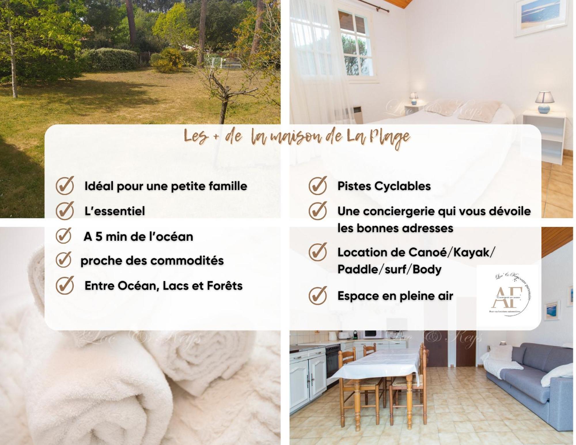 Petite Maison A Biscarrosse - Plage Exterior photo